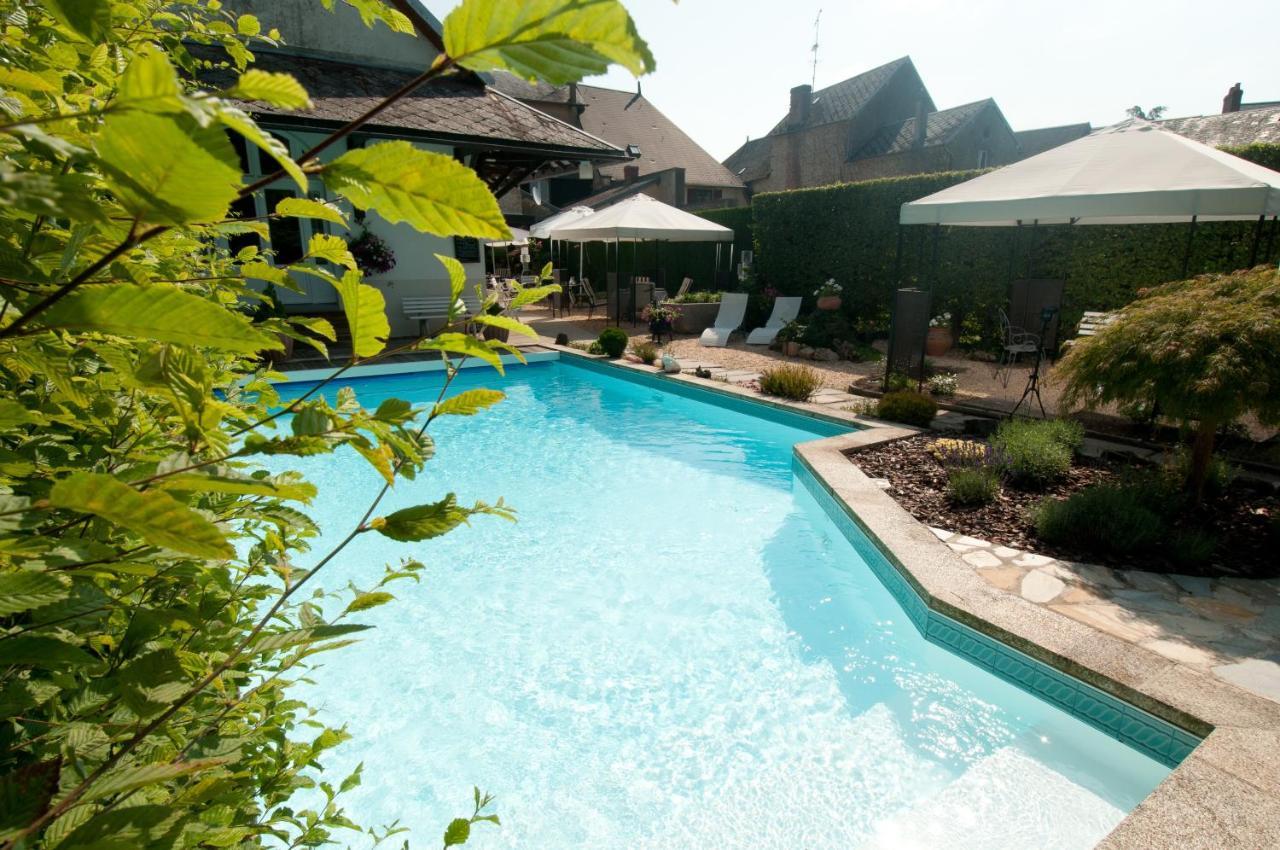 Logis Hotel Restaurant Nougier Saint-Étienne-de-Fursac Esterno foto
